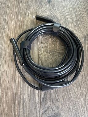 Black Inspection Endoscope Camera with Lightning Connector